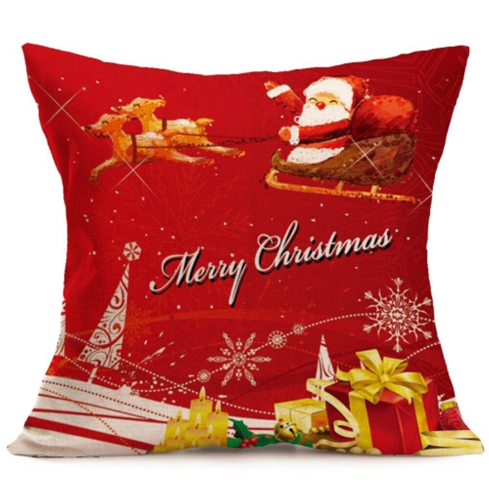 2 Pcs Car Linen Cover Pp Cotton Filling Seat Hug Pillow 7061857258122