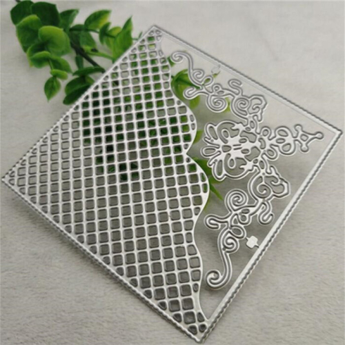 2PCS Album Card Making Tool Cutting Template Square Grid Cutting Knife 2