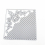 2PCS Album Card Making Tool Cutting Template Square Grid Cutting Knife 1