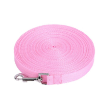 3 Pcs Outdoor Safety Training Dog Chain Pet Collar Dog Leash, Size:1.8mx2.5cm(Pink)