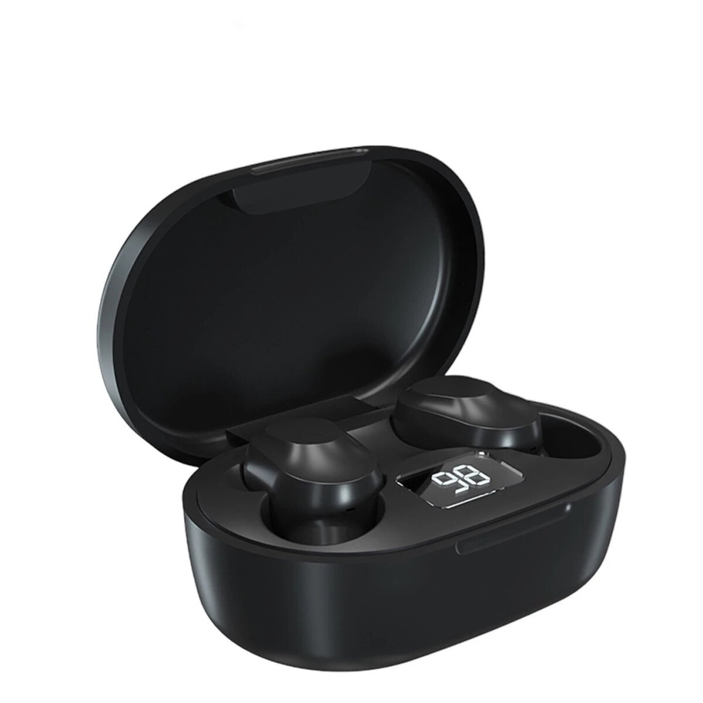 Xt91 Tws Earphone Wireless Bluetooth Headphones Ai Control Gaming Headset Stereo Bass With Mic Noise Reduction - Black 766261485764