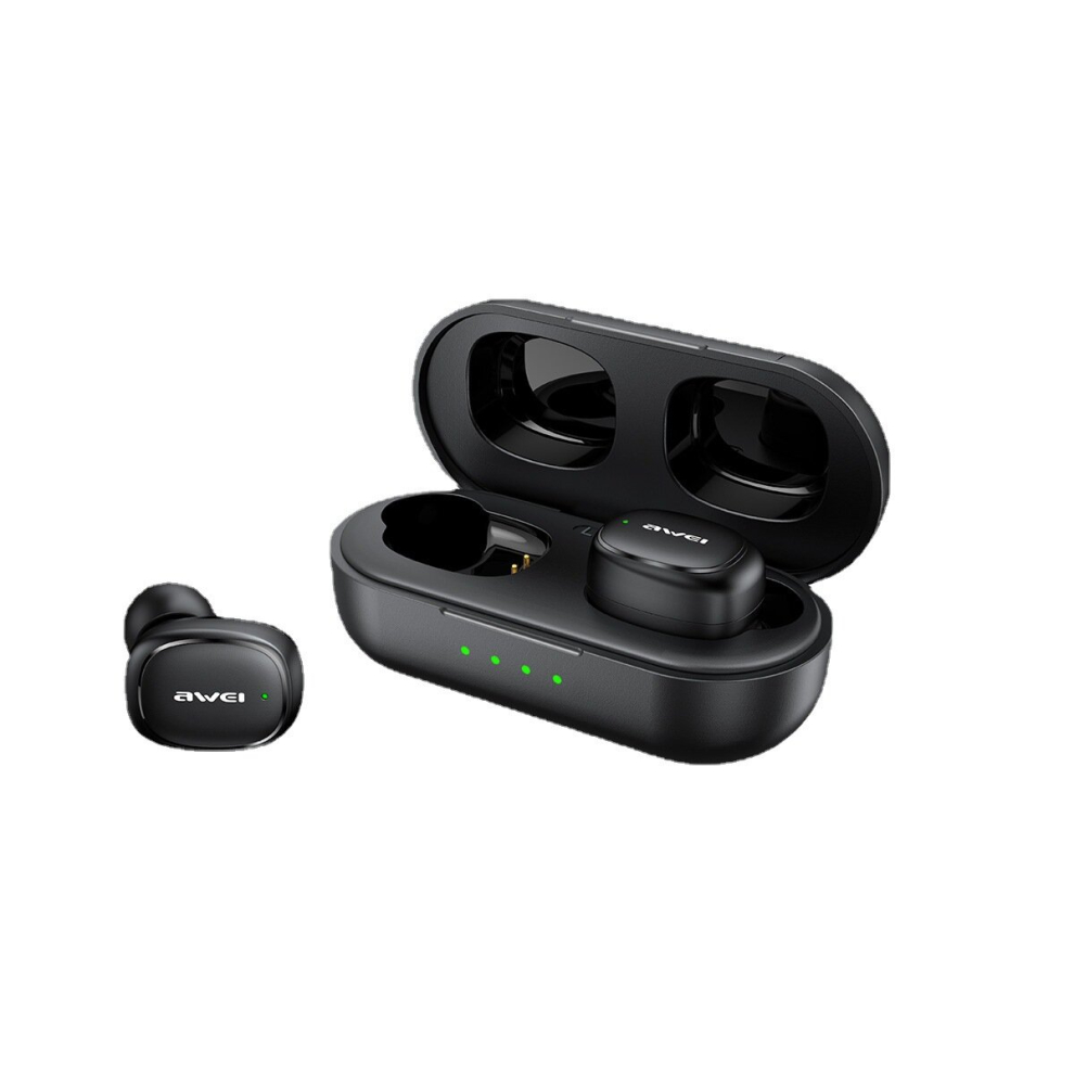T13 Wireless Bluetooth V5.1 Bass In-Ear Tws With Microphone Hi-Fi Earbuds - Black 766261486167