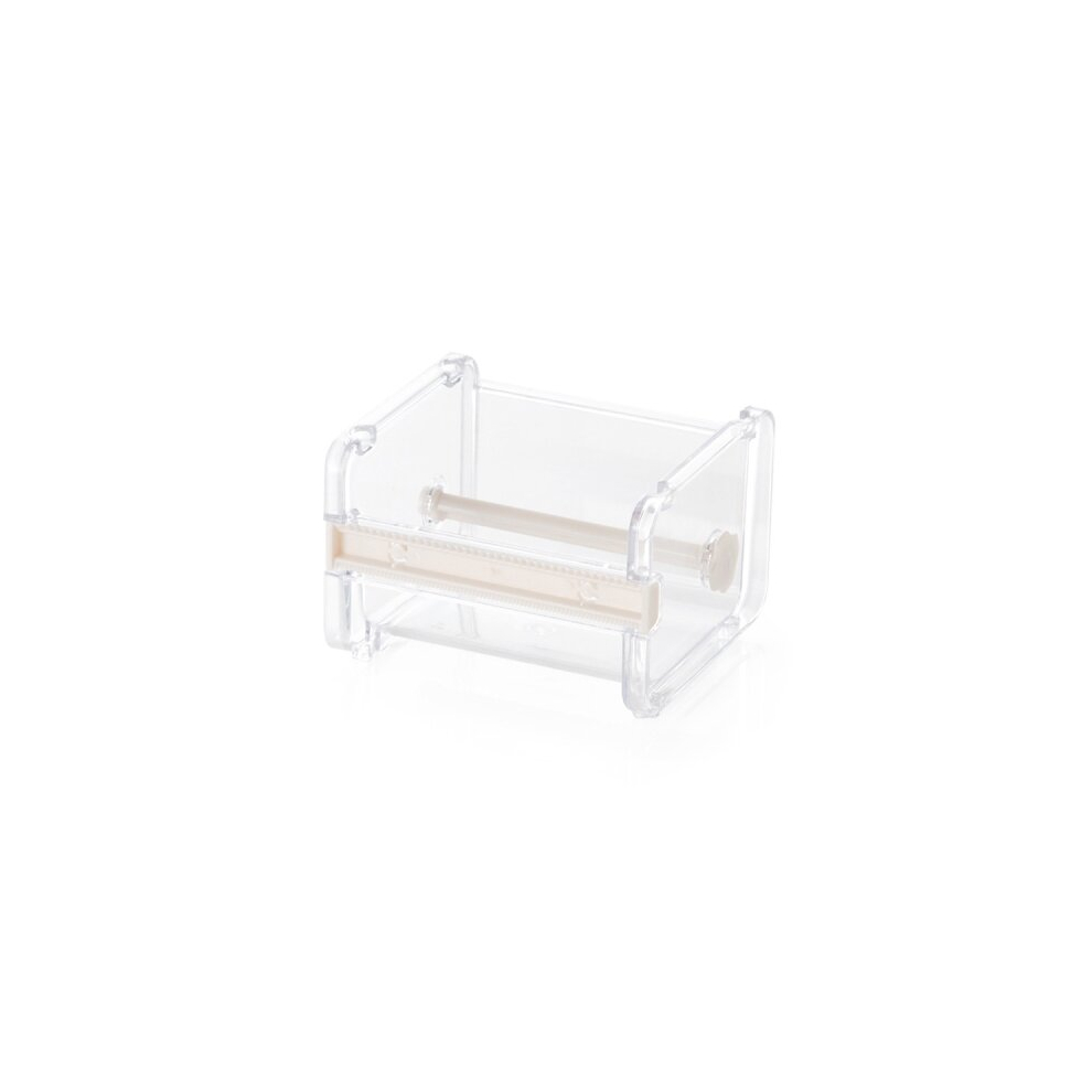 Photos - Other Furniture 4Pcs Tape Cutter Office Tape Dispenser Tape Storage Box, Size:10.3x9.1x7.1cm(Beige)