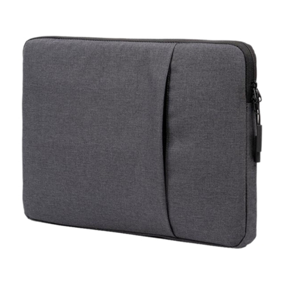 A210 14-15.4 Inch Business Water-Repellent Polyester Suit Fabric Laptop Inner Package Bag(Black) Black 6913664842975