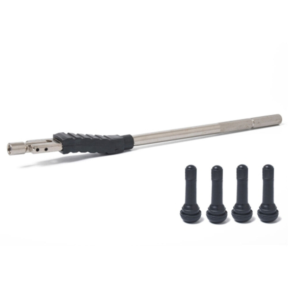 Car Tr414 Wheel Tire Nozzle Valve Core Replacement Removal Tool Repair Parts Kit 6913664870077