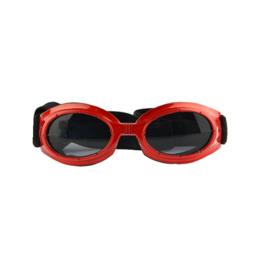Fashion Pet Dog UV Goggles / Sunglasses Eye Wear Protection(Red)