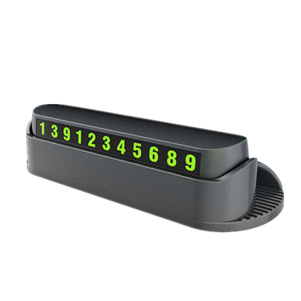 3 Pcs Multi-Functional Hidden Temporary Parking Number Plate / Car Mobile-Phone Holder 6913664870848