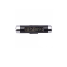 2 In 1 Car Auto Thermometer Clock Calendar Lcd Display Screen