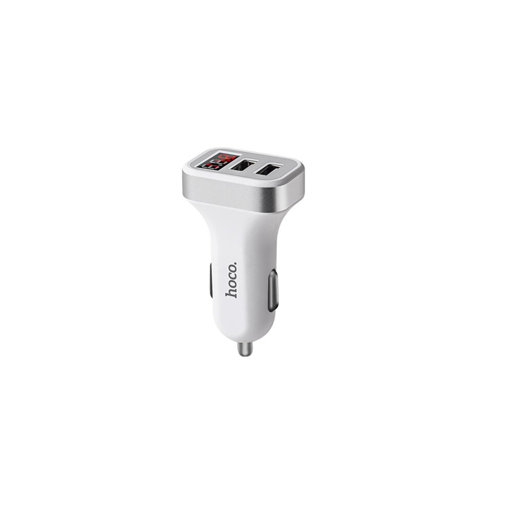 Dual Ports Lcd Display Smart Car Charger 6913664871531