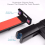 Universal 360 Rotation Holder Bracket Back Seat Car Mount(Red) 4