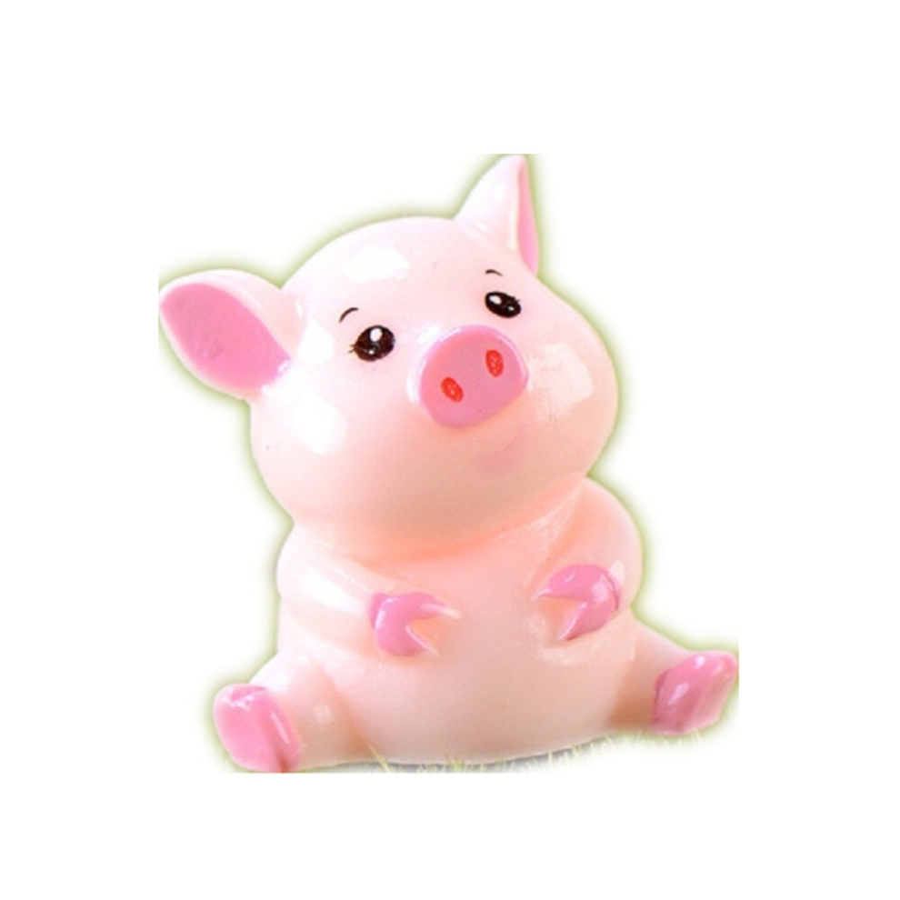 14 PCS Piglet Family Cartoon Resin Crafts, Style:Handsome Pig-image-OPC-PD6HYMF-NEW