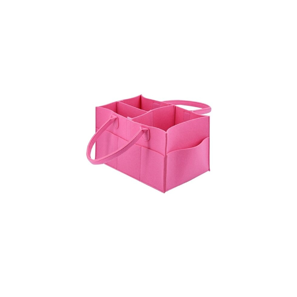 Dsport Mummy Bag Storage Multifunctional Maternity Handbags Organizer Stroller Accessories, Size:35x24x16cm, Color:pink