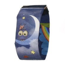 2 Pcs Owl Pattern Creative Fashion Waterproof Paper Watch Intelligent Paper Electronic Wristwatch