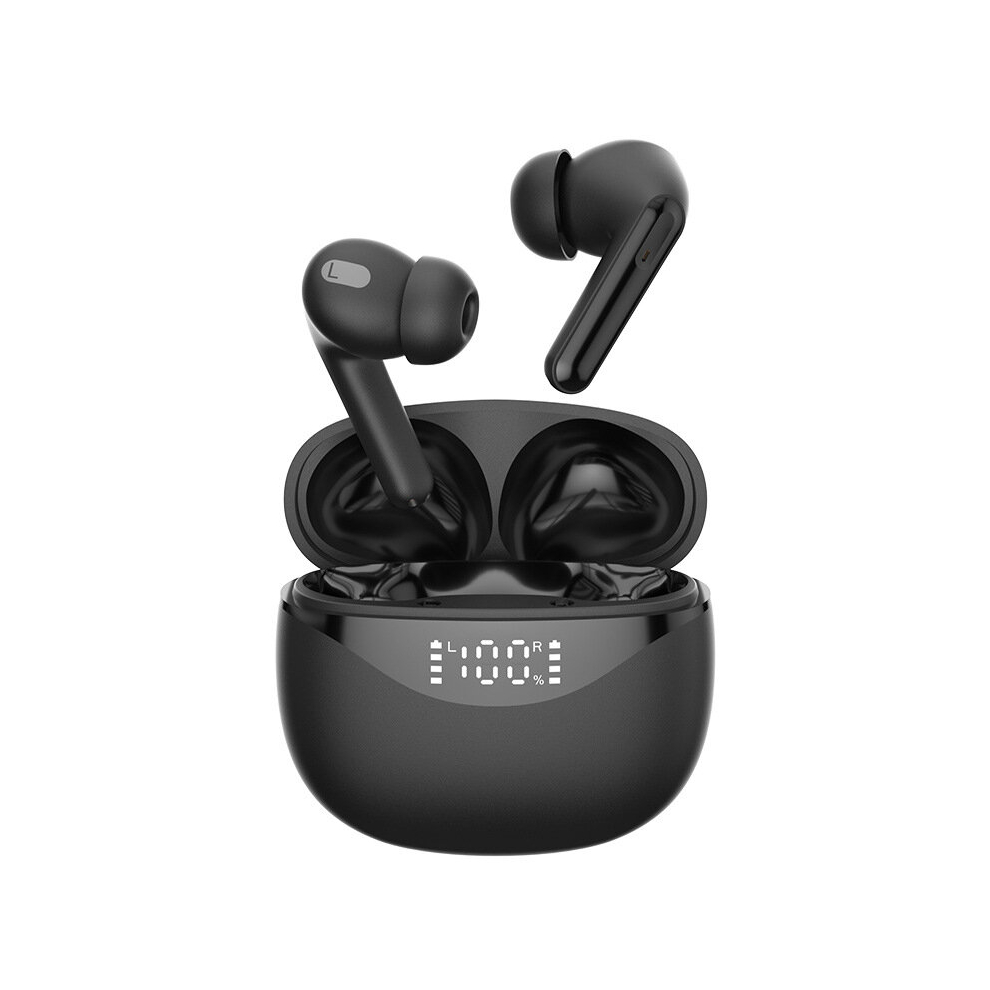 Lb-22 Tws Bluetooth 5.0 Wireless With Microphone Waterproof Hi-Fi Stereo Music Headphones - Black 766261486723