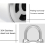 Intelligent Bluetooth Key Password Padlock Remote Unlocking for iOS / Android 5