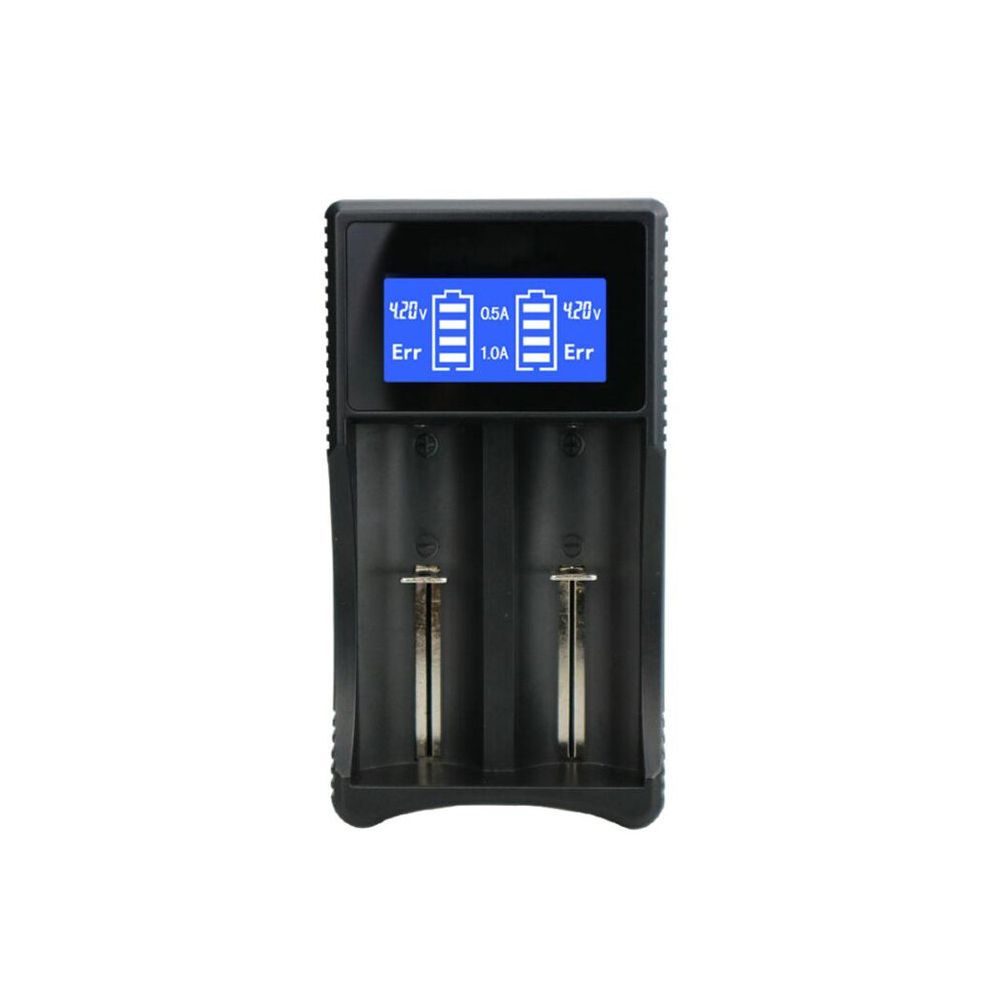 Universal 18650 26650 Smart Lcd Dual Battery Charger For 18490/18350/17670/17500/16340 Rcr123/14500/10440/A/Aa/Aaa 6913664822885