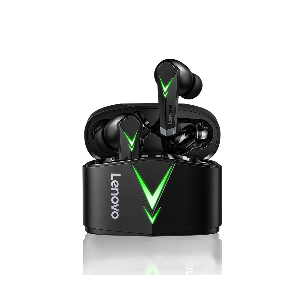 Lp6 Tws Gaming Headset 65Ms Low Latency Wireless Earphone With Mic Bass Audio Sports Bluetooth Bluetooth Gamer Earbuds - Black 766261479992