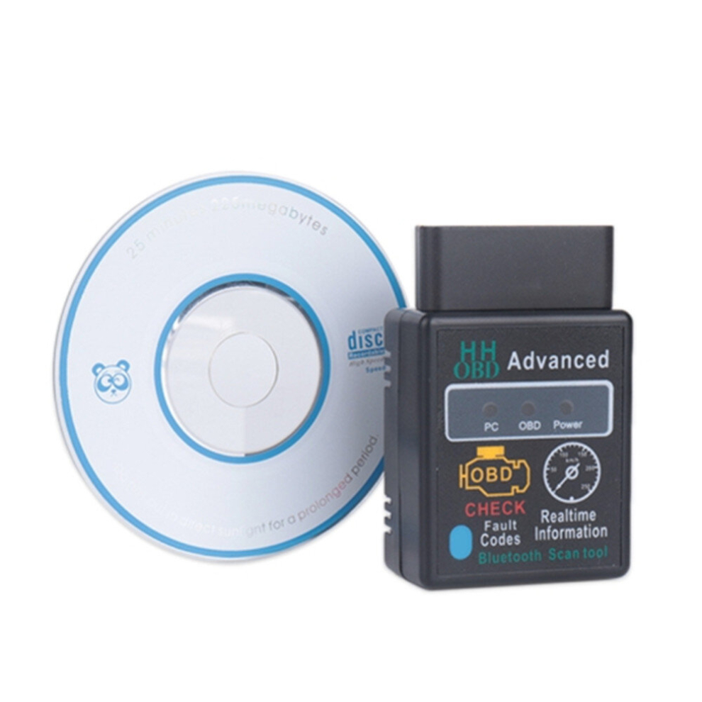 Hh Obd Elm327 Obdii V1.5 Bluetooth Advanced Scan Tool Wireless Fuel Speed Diagnostic Detector 6913664871258