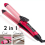 2 in 1 Hair Curler Tourmaline Ceramic Curling Iron Styling Tools 3