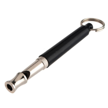 5Pcs Pet Dog Obedience Quiet Training Ultrasonic Supersonic Sound Pitch(black)