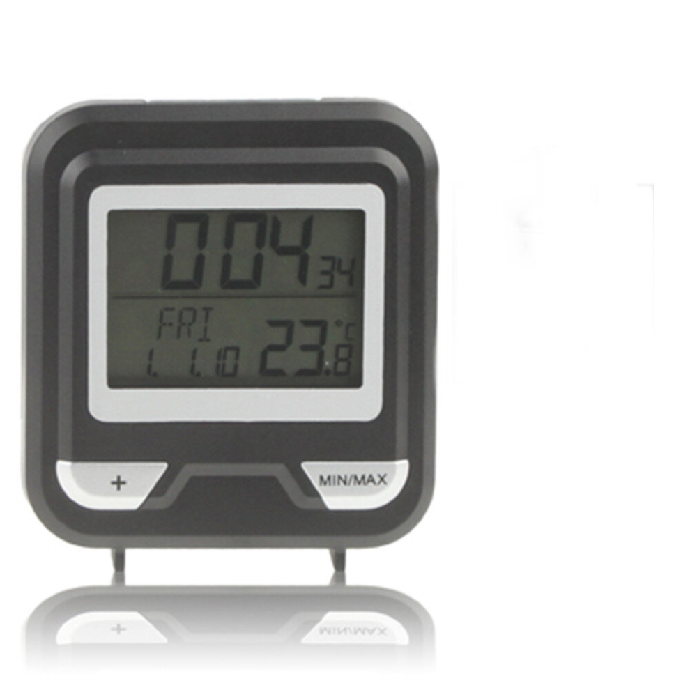 Dsport Digital Indoor Thermometer With Clock / Alarm / Calendar