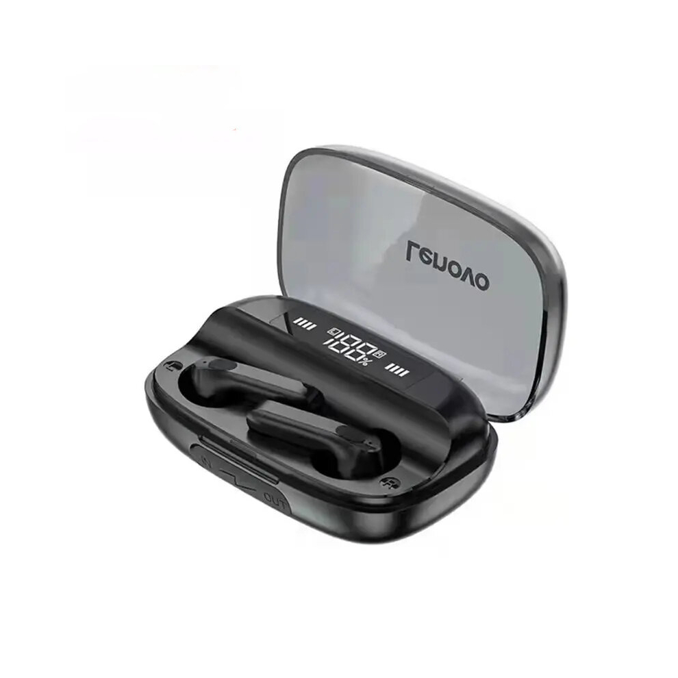 Qt81 Tws Wireless Headphone Stereo Sports Waterproof Earbuds Headsets With Microphone Bluetooth Earphones Hd Call 1200Mah - Black 766261487133