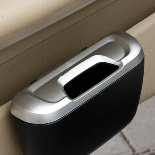 2Pc Green Car Trash Bin 1