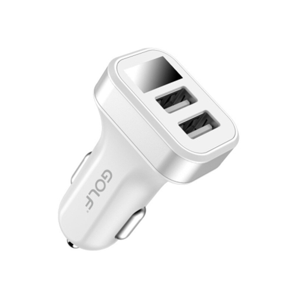 Gf-C10 2.1A Dual Port Digital Display Intelligent Car Charger 6913664850253
