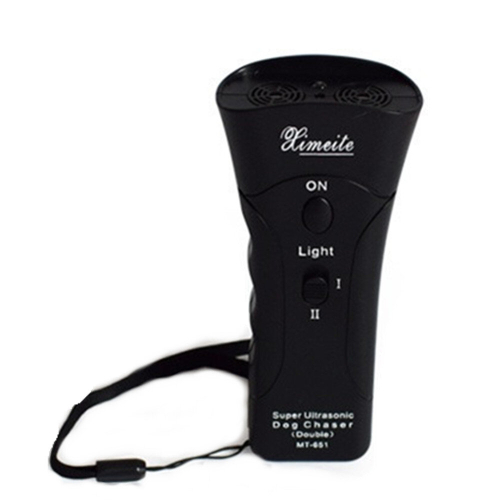 Ultrasonic Dog Chaser Stop Aggressive Animal Attacks Repeller Flashlight