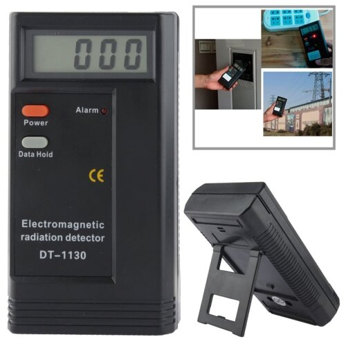 Electromagnetic Radiation Detector EMF Meter Tester(Black) 1