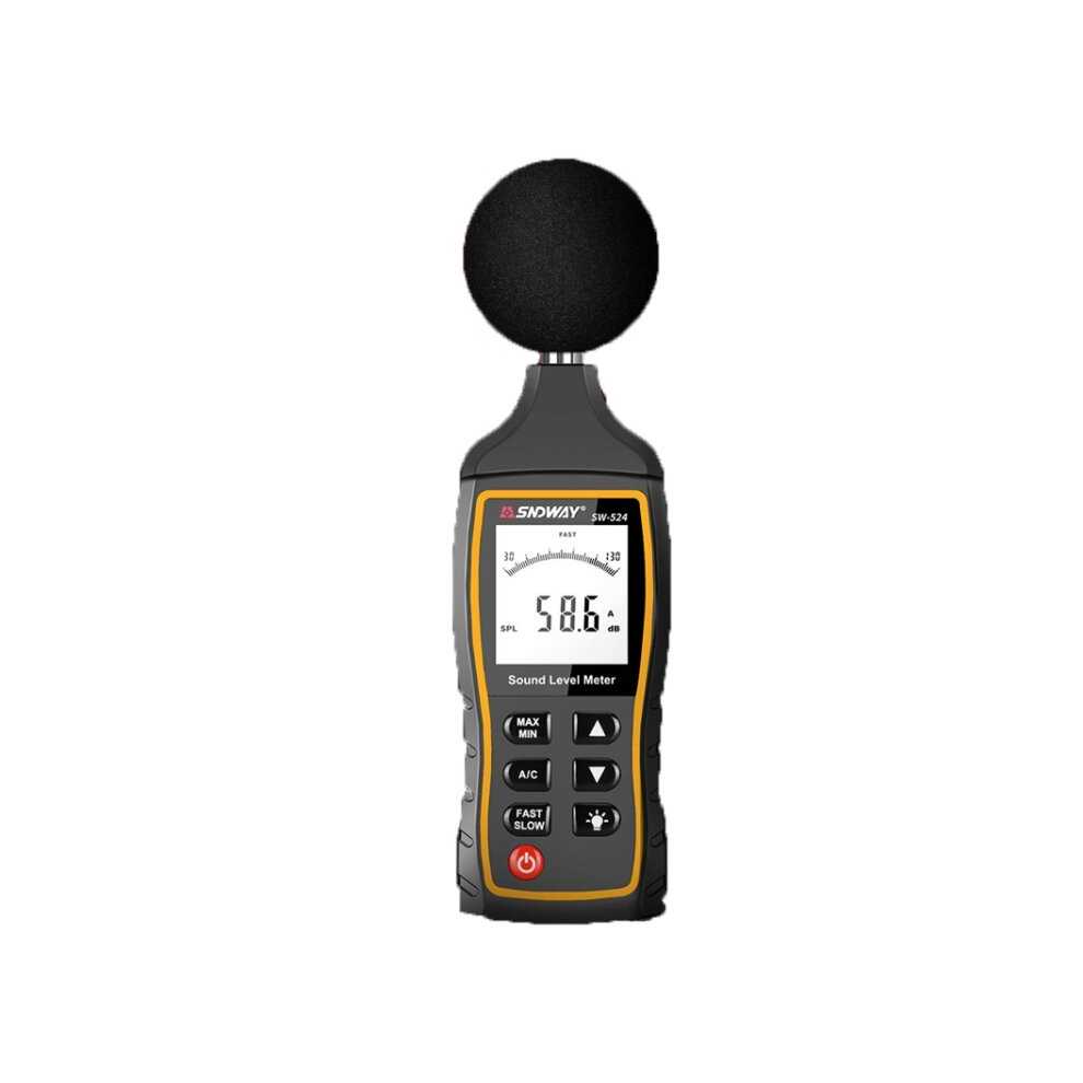 Handheld High Precision Noise Decibel Meter, Model:SW524(Storage+USB Communication)-image-OPC-PD6J2QT-NEW