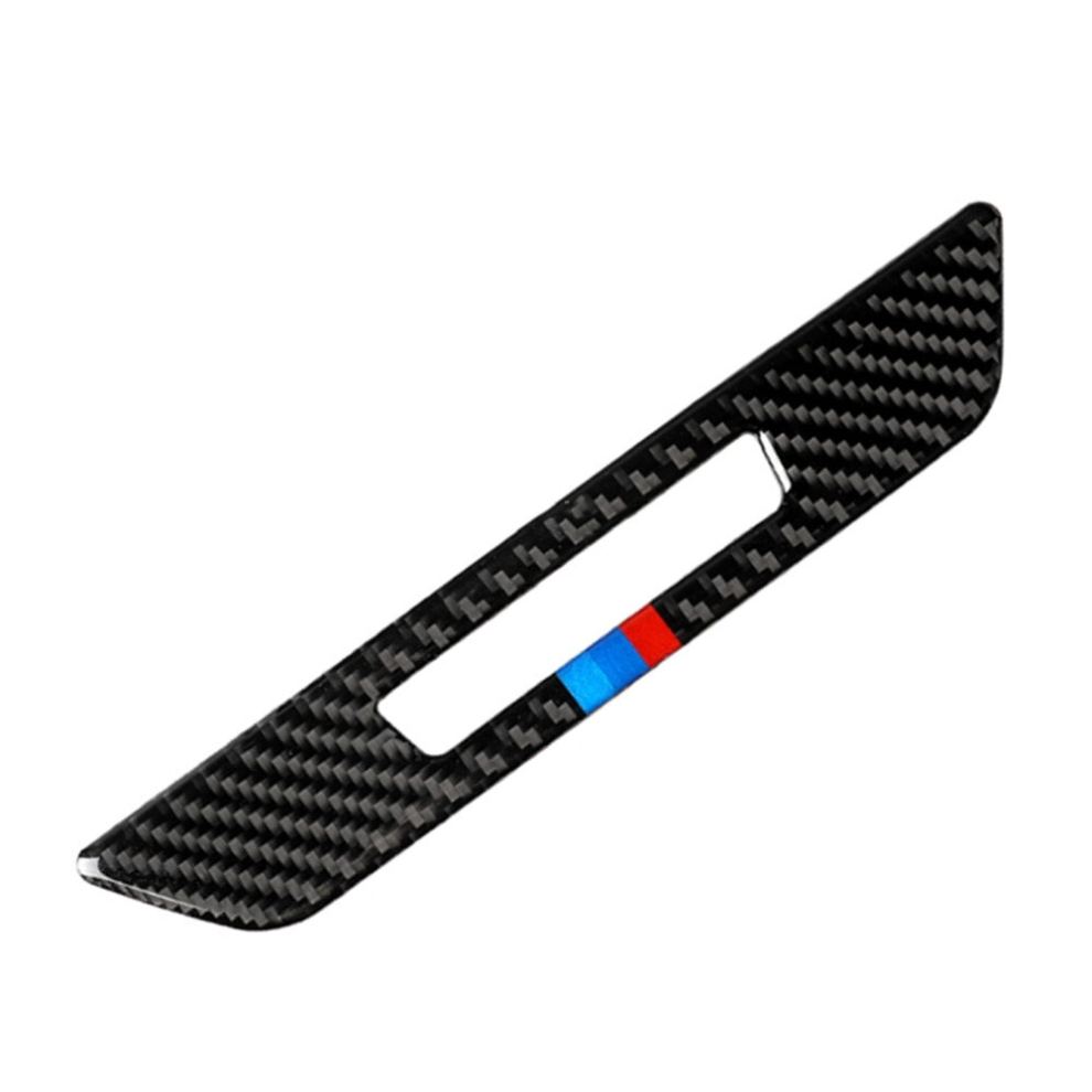 Car Tricolor Carbon Fiber Seat Memory Button Decorative Sticker For Bmw 5 Series G38 528Li / 530Li / 540Li 2018 Light 6913664855555