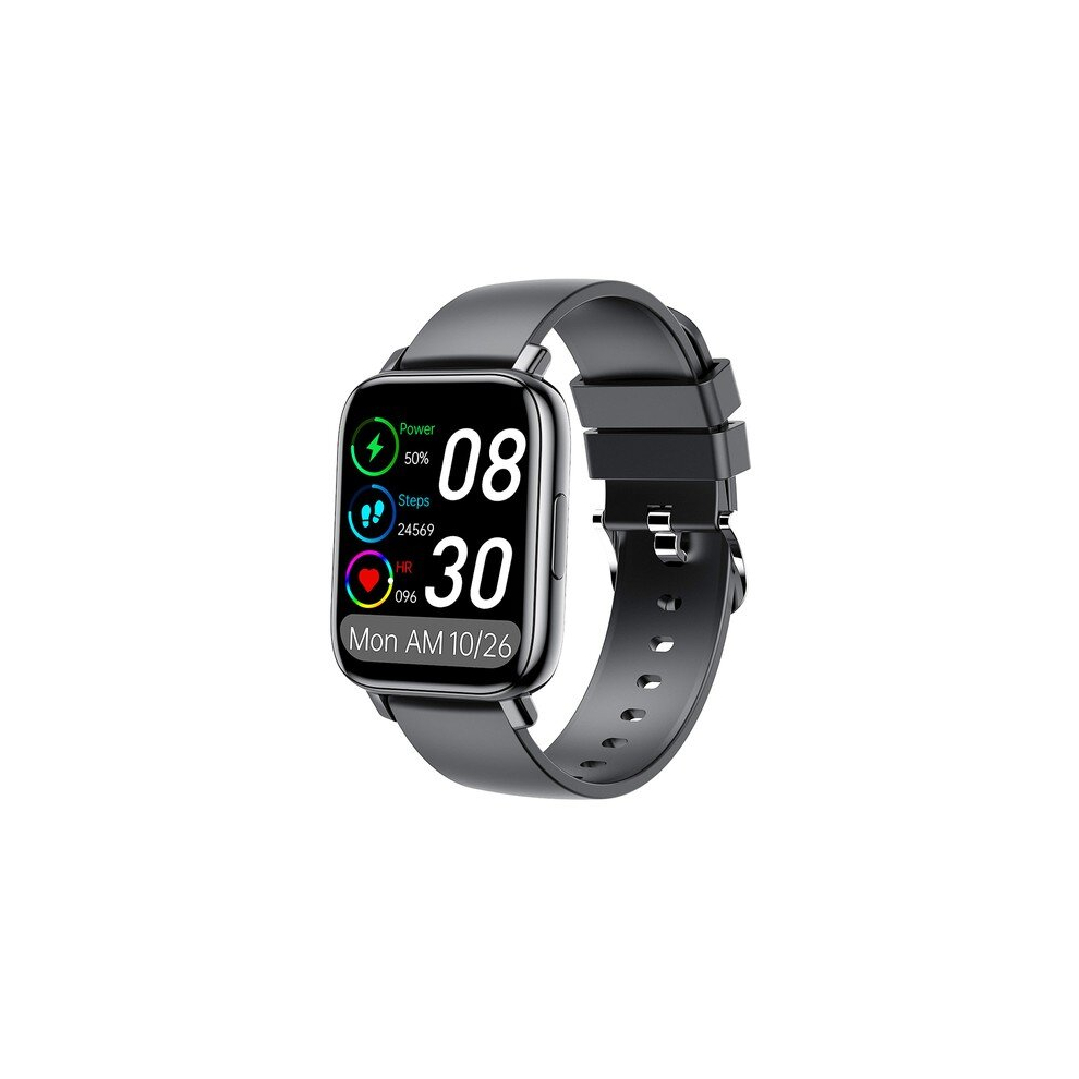 Gts Smartwatch 1.7Inch Square Screen 24 Sport Models Ip68 Waterproof Fitness Tracker For Ios Android Huawei Black 766261511937