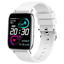 GTS Smartwatch, 1,7 Zoll quadratischer Bildschirm, 24 Sportmodelle, IP68 wasserdicht, Fitness-Tracker für iOS, Android, Huawei, Grau