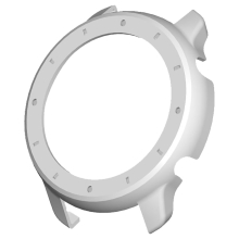 Capa protetora rígida para relógio esportivo inteligente Xiaomi HUAMI AMAZFIT GTR 42 mm - Branco