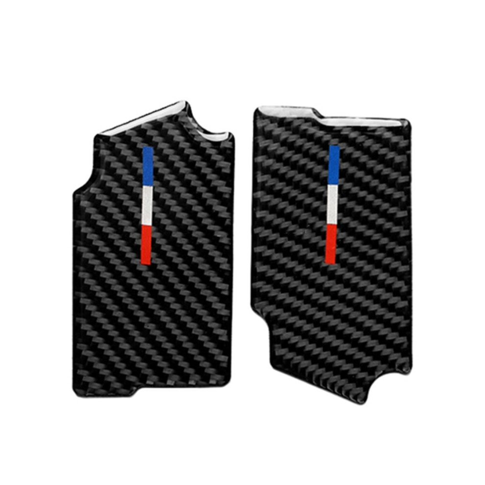 Car Usa Carbon Fiber Door Inner Handle Wrist Panel Decorative Sticker For Ford Mustang 2015-2017 Light 6913664847857