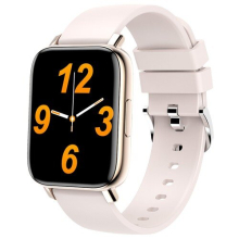 GTS Smartwatch 1,7-Zoll-Bildschirm 24 Sportmodelle IP68 Wasserdichter Fitness-Tracker für iOS Android Huawei Pink Gold