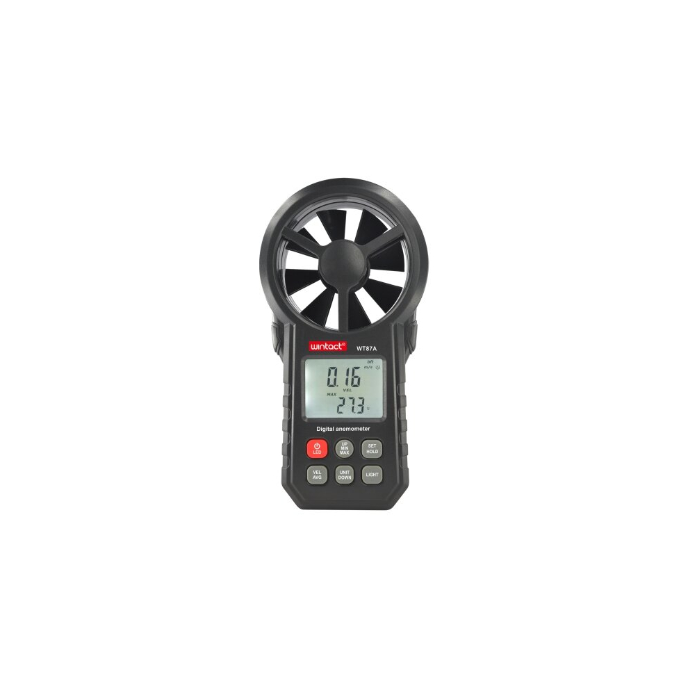 Wt87a Portable Anemometer Thermometer Wind Speed Gauge Meter 6913664820591