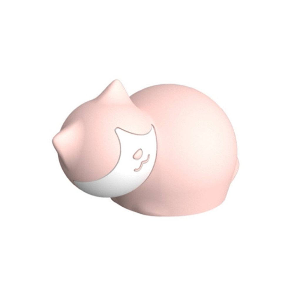 Dsport Pink Cat Water-Filled Silicone Hot Water Bottle Warmer Bag(Pink)