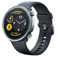 Mibro A1 Smartwatch 1,28 Zoll HD-Touchscreen BT5.0 Herzfrequenz-SpO2-Sensor, 20 Sportmodi, 5 ATM wasserdicht – Schwarz