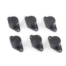 6 Pcs 33Mm Swirl Flap Flaps Delete Removal Blanks Plugs For Bmw M57 (6-Cylinder)(Black)