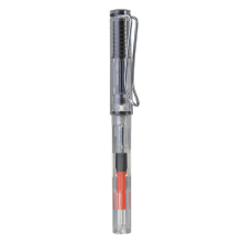 2Pcs Transparent Brunnen Stift 0,5mm Feine Nib Spirale Gallenblase Für Schule Büro