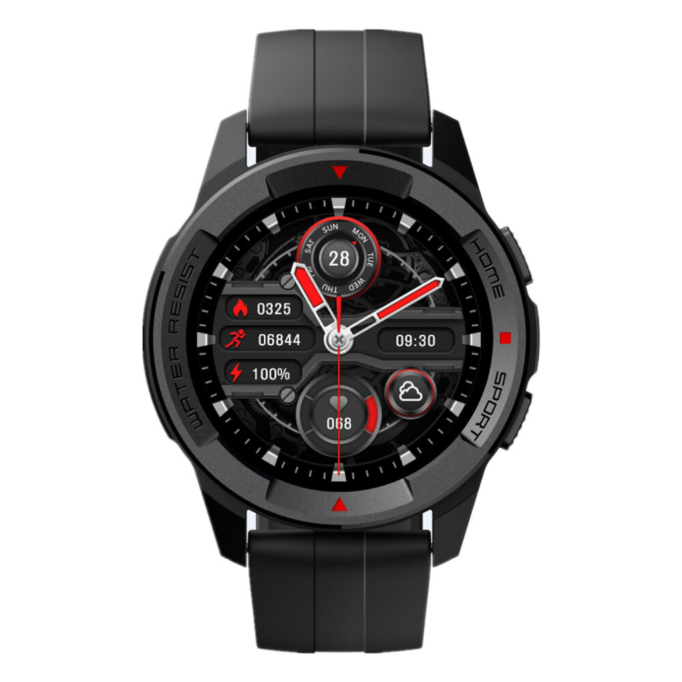 Mibro X1 Smart Watch 5Atm Waterproof Smartwatch Men Women Android Ios Fitness Sport Watch Heart Rate Monitor Blood Oxygen - Black 766261498535