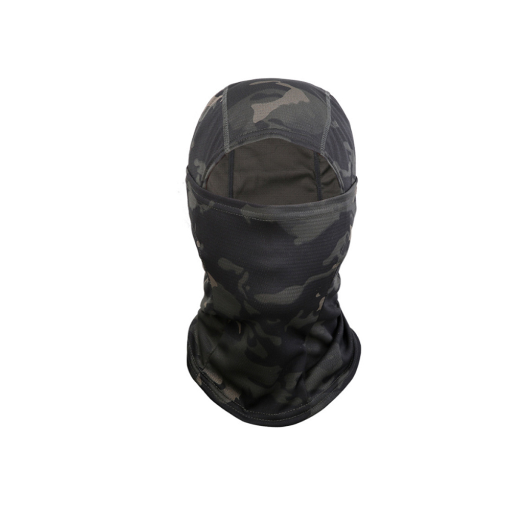 Camouflage Riding Fishing Mask Man Mc Camouflage Headscarf Cycling Hiking Bike Bandana Headband Tube Scarf Mask - Black 766261502805