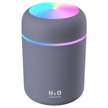 Creative 300ml Dazzle Cup Luftbefeuchter USB Farbe Radfahren Tischplatte Home Auto Luftbefeuchter - Grau