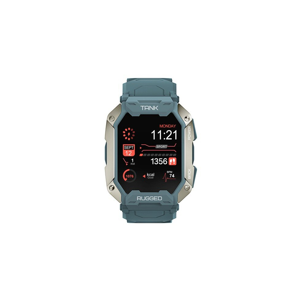 M1 Pro Smartwatch 1.72Inch Large Ips Screen, 24 Sport Modes, 24H Heart Rate, 5Atm & Ip69k Waterproof - Blue 766261512156