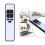 PP991 2.4GHz Multimedia Presentation Remote PowerPoint Clicker Handheld Controller Flip Pen with USB Receiver, Control Distance: 25m(White) 2