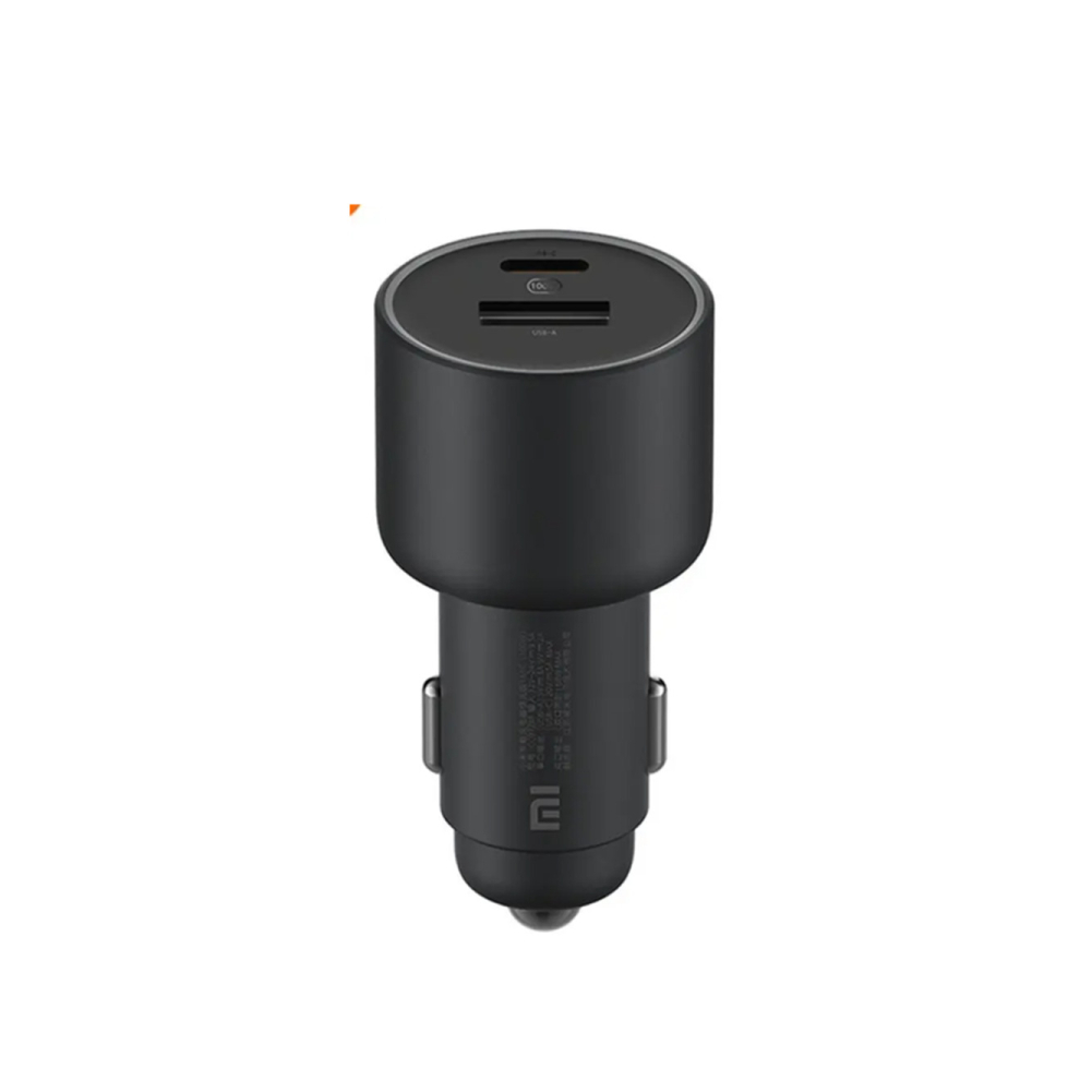 Photos - Other for Mobile 100W Car Charger Dual USB Quick Charge USB-A USB-C Dual Output LED Light With 5A Cable - Black