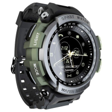 LOKMAT MK28 Smartwatch, IP68, wasserdicht, Fitness-Tracker, Schrittzähler, Erinnerung, Bluetooth-Smartwatch für iOS und Android, Grün