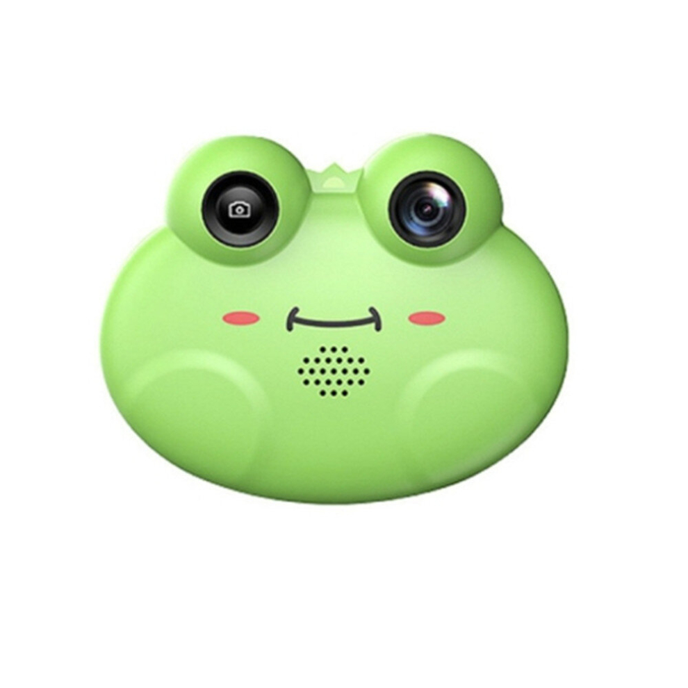 Dsport Frog Mini Children Digital Hd Camera Single Lens Slr Toy Camera(Green)